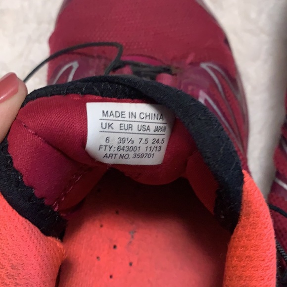 Salomon 7.5 Sense Pro purple sneakers - Picture 5 of 5